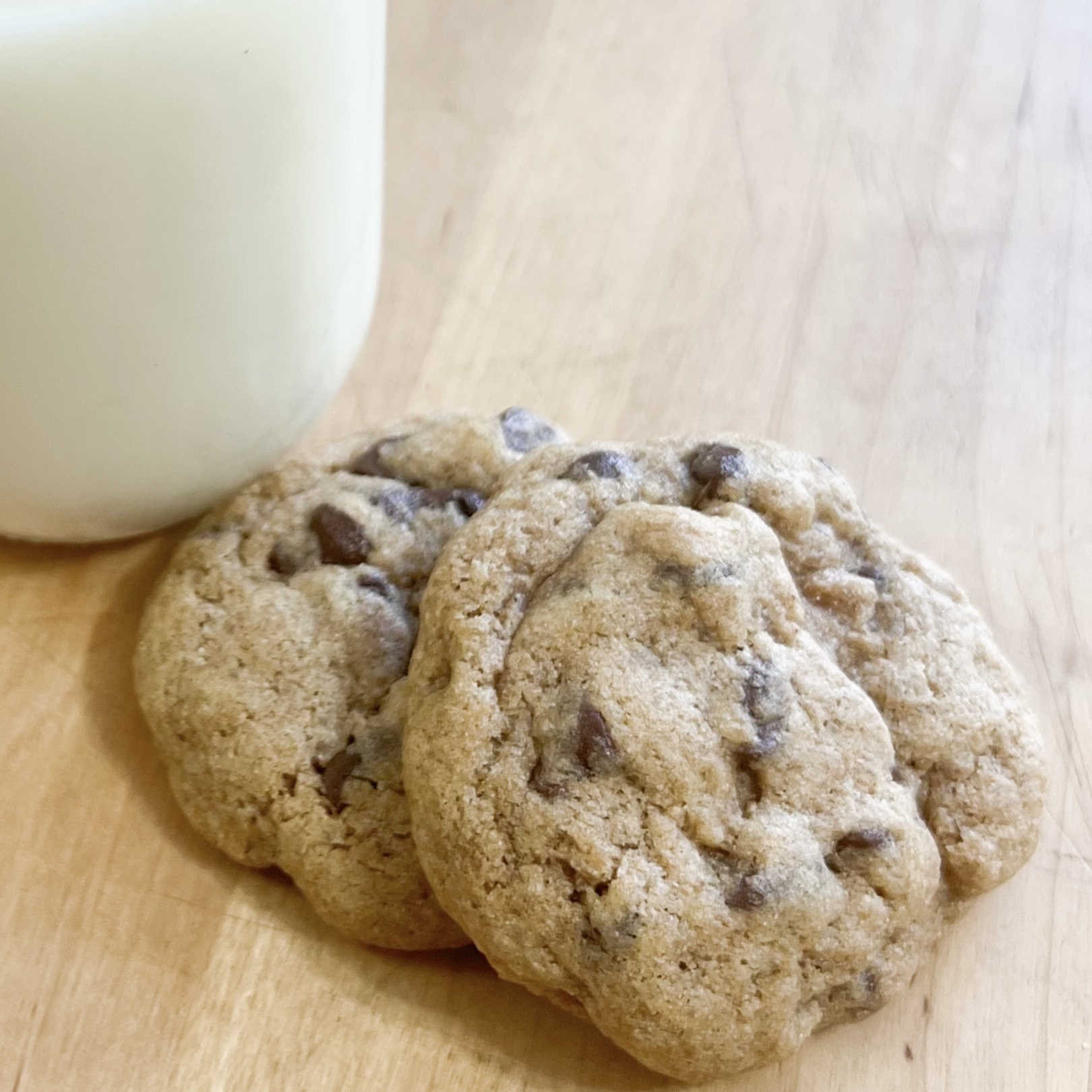 Whole Wheat Chocolate Chip Cookies